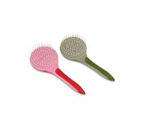 Brosse pour cheval queue et crinière HFI Rouge TU