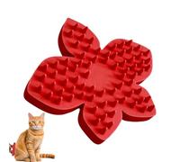 Brosse pour Chien à Douche Forme pétale pour un démêlage en douceur | Accessoire de Toilettage pour Chien Idéale pour le bain des chiots, chatons et chats