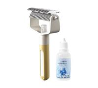 Brosse pour chien à vapeur: peigne à cheveux multifonctionnel, brosse de toilettage double face, fonction vapeur relaxante, outil de soin doux | pour les chats pour petits, moi