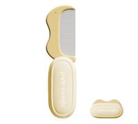 Brosse Pour Chien Anti Chute, Brosse Antichute Pour Chien Peigne Pour Poil De Chat, Enleve Poils Pliable Demelage Sous Poils Longs Courts Nettoyage Bain Chaton