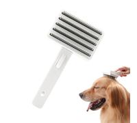 Brosse Pour Chien Anti Perte de Poils,Étrille De Toilettage Pour Animaux - Accessoire Ergonomique Pour Chiot - Soins À Domicile, Bain Massant Et Démêlage Des Nœuds Sans Douleur