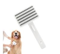 Brosse Pour Chien Anti Perte de Poils,Peigne Démêleur pour Animal de Compagnie | Accessoire Ergonomique Pour Chiot - Soins À Domicile, Bain Massant Et Démêlage Des Nœuds Sans Douleur