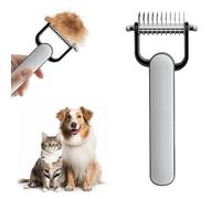 Brosse Pour Chien Anti Perte Poils - Outil Canin | Peigne Double Face Démêlage Chat Chiens Poodle Goldendoodle