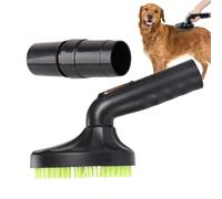 Brosse pour chien Assemblage de vide, pinceau à vide pour chiens pour la chute, Brosse de chute de l'animal Fiffite Aspiration, outil de fixation du toilettage pour chats, Repuré de poils Attachement