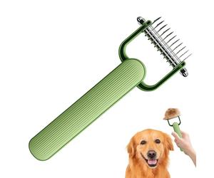 Brosse pour chien Brosse pour chien | Goldendoodle - Outil de toilettage double face pour animaux domestiques avec animaux