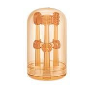 Brosse pour chien, brosse pour chiot, lot de 3 outils pour le nettoyage buccal complet pour les races petites, moyennes et grandes