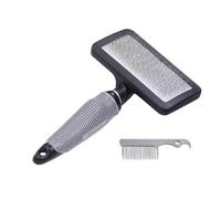 Brosse pour chien carde démêloir Nobby Pet Starline Gris L