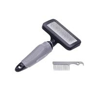 Brosse pour chien carde démêloir Nobby Pet Starline Gris M