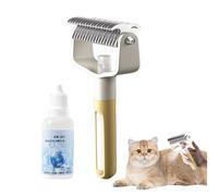 Brosse Pour Chien Contre La Chute Des Poils - Peigne Spray Double Face Pour Enlever Les Poils D'Animaux - Brosses À Brume Pour Chats D'Intérieur Contre La Perte De,Et Chiot De Petite Et Grande T