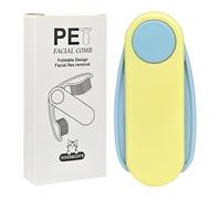 Brosse pour Chien Pliable - Double Face Compact et Doux | Peigne à poux pour chien | pour Chatons Petits Moyens Grands, Usage Maison Intérieur Extérieur Jardin Promenade