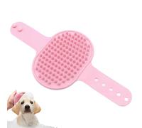 Brosse pour Chien pour Douche avec Poignée Réglable Accessoires de | Peigne distributeur de shampoing pour le bain Pour Toilettage à Domicile Salon de Toilettage Entretien