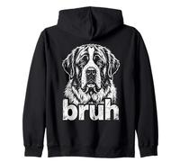 Brosse pour Chien Saint Bernard Funny Canine Pet Lover Sweat à Capuche
