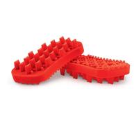 Pet+Me Brosse pour chien à poils longs Rouge