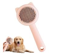 Brosse pour chiens, brosse pour animaux de compagnie pour soins et toilettes, outil manuel massant nettoyage muet élimine les sous-poils lâches