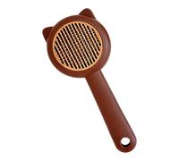 Brosse pour chiens pour enlever les poils | Brosse de toilettage pour animaux de compagnie avec massage | Outil manuel de massage pour enlever sous-poil mort, peigne de nettoyage et amincissement