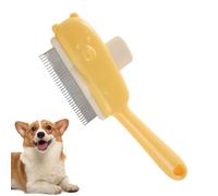 Brosse pour chiens qui perdent leurs poils | Médiator en acier inoxydable pour la chute des cheveux, outil de toilettage pour animaux de compagnie, chats et chiens, pour chiots et chiots longs ou