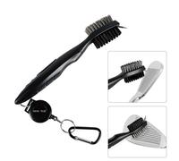 Brosse Pour Club De Golf Et Nettoyant Pour Rainures De Club Le Noir