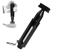 Brosse pour Clubs De Golf | Nettoyeur de Sillons pour Clubs de Golf,Poils Doux Imperméable Portable Accessoire Sportif avec Clip De Fixation pour Adultes Professionnels Débutants Voyage