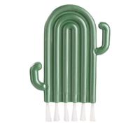 Brosse pour couvercle de tasse - Brosse de nettoyage pour couvercle, brosse pour couvercle de boisson | Brosse de nettoyage de couvercle de bouteille de cactus avec conception pliable, brosse de netto