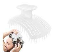 Brosse pour cuir chevelu - Massage apaisant du cuir chevelu - Brosse à cheveux nettoyante en profondeur avec poignée antidérapante pour cheveux gras - Pour douche de bien-être et détente