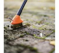 Brosse pour dalles, télescopique, longueur:800-1400mm