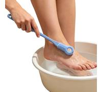 Brosse pour doigts de pied de douche | Manche long ergonomique et doux, brosse de nettoyage pour enlever la peau morte des pieds | pour laver les peaux mortes des fissures et personnes à mobilité