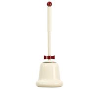Brosse pour eau, brossette de nettoyage de WC - design cloche de Noël avec poignée longue pour nettoyage de salle de bain maison appartement étudiants hôtel