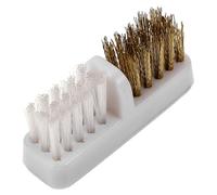 Brosse pour Embout de Perceuse à Ongles, Petite Brosse Cuivre Blanche