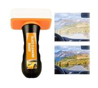 Brosse pour enlever le film d'huile de pare-brise - 100 ml 170 g Nettoyant pour vitres ABS 9,5 x 4,5 x 15 cm | Film d'huile pour vitres de voiture, Agent de nettoyage pour berlines, SUV, camions, pick