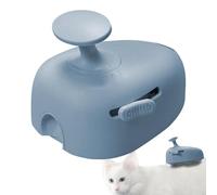 Brosse pour enlever les poils d'animaux de compagnie, outil de toilettage efficace pour chats et chiens, réduit la perte de poils et démêle, idéal pour maintenir un pelage propre à la maison