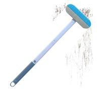 Brosse pour enlever les poils de chien sur les canapés, balai de nettoyage lavable avec manche extensible à usage multiple pour tapis et vêtements de maison
