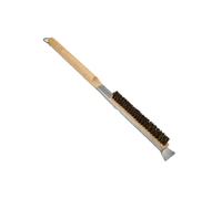 Brosse pour four à pizza, brosse pour barbecue, grattoir à grille en bois, nettoyage de la pierre, usage domestique