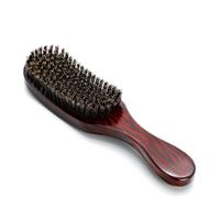 Brosse pour Hommes avec Poils de Sanglier, Brosse à Cheveux Brosse à Cheveux Haofy Poils de Sanglier Wave Brush, Moyennement Dur avec Poils Extra Longs pour Cheveux Longs, épais