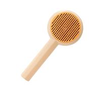 Brosse Pour La Mutation Des Chiens,Brosse Démêlante Pour Chats | Peigne Démêlant Démêlant Lapin Hamster Chiot Chaton Brosse Auto-Nettoyage Pour Animaux De Compagnie Outil De Toelettat