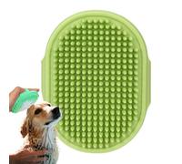 Brosse pour laver les chiens - Outils de massage confortables - Brosse douce pour animaux de compagnie - Pour chiots, chatons, furets, lapins, cochons d'Inde - Pour l'intérieur et l'extérieur ainsi
