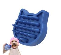 Brosse pour le bain du chien Poignée ergonomique portable gain de place