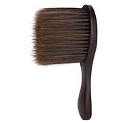 Brosse pour le Cou avec Poils Doux et Manche en Bois | Facile à utiliser, matériau en bois durable, pour salons de coiffure, savoir-faire raffiné, prise en main confortable