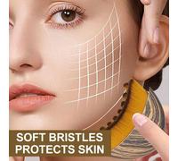 Brosse Pour Le Visage À Contour Lymphatique,Masseur De Drainage Lymphatique Facial Durable,Ensemble De Brosses Pour Le Corps De Brossage Sec Du Visage,Sculpture Du Menton Et Du Mâc.1 Pcs.