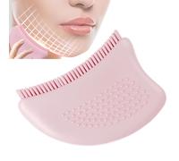 Brosse pour le visage - Accessoire de raffermissement du double menton en silicone - Brosse de massage du visage - Pour femmes, hommes, filles, amateurs de beauté, maison, voyage, hôtel, bureau, salon
