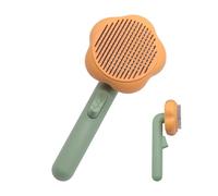 Brosse Pour Les Chats Déferlante - Peigne À Poils De Chien, Pinceau De Chats | Nettoyage De Nettoyage Aux Puces De La Puce Intérieure Brosse De Perte De Chat, Peigne Des Ou