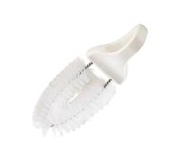 Brosse pour les orteils | Brosse à pied avec poignée ergonomique, brosse de nettoyage pour les espaces des orteils, pour le bain à l'hôtel, la pédicure, l'hygiène quotidienne, le salon de spa