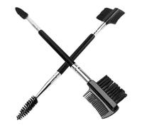 Brosse pour les yeux de chien, peigne anti-taches pour larmes de chien,Peigne anti-taches pour animaux de compagnie, peigne à double tête - Dissolvant portatif de crotte d'oeil de 2 pièces, brosse d'