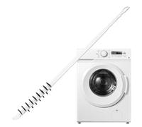 Brosse pour machine à laver à long manche - suceur plat détachant pour | Brosse suceur plat pour machine à laver et sèche-linge | Brosse d'angle pour machine à laver à tambour avec manche long