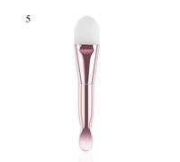 Brosse Pour Masque Facial En Silicone À Double Extrémité,Type De Gommage,Film De Boue,Brosse Spéciale,Outil De Maquillage De Beauté,Applicateur De Fond De Teint,Brosse Anti-Cernes..5