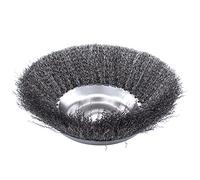 Brosse pour mauvaises herbes,Brosse à joints en acier,200x25.4 cm,Pour débroussailleuse, débroussailleuse, dépôts tenaces et impuretés