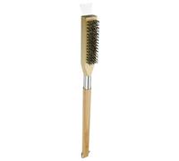 Brosse pour Pierre à Pizza | Grattoir Nettoyant à Fil Détachable,Brosse pour Four à Pizza et Gril BBQ,pour poêle, cheminée, Camping, Cuisine, Restaurant, Jardin