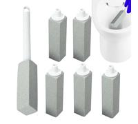 Brosse pour pierre ponce - Nettoyant WC en pierre ponce - Pierre ponce PP - 24,5 x 4 x 4 cm - Pierre de nettoyage pour WC - Détachant d'anneau d'eau remplaçable - Brosse de nettoyage pour la maison