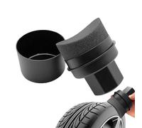 Brosse pour Pneus De Voiture, Éponges pour Cirage De Roue De Voiture avec Étui, Éponge De Nettoyage De Voiture, Applicateur De Lustrage pour Pneus De Voiture, Tampon De Nettoyage De Pneu De Voiture