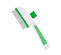 Brosse pour poils de chat - Accessoire de soins pour animaux avec un bouton de déboutonnage | Peigne à puces pour chiots pour le nettoyage - Pour massage et bain - Pour chats à poils longs et courts