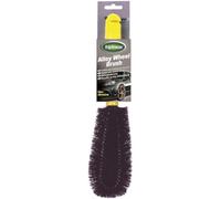 Brosse pour Roues de Voiture en Alliage Triple Cire, Black